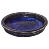 Keramik-Untersetzer Dang Für Blumentopf, Rund, Blau -Haus Pflanzen Welt 1016013 BildFS 001 KeramikUntersetzerFuerBlumentopfKerUntersetzerBlau20Cm