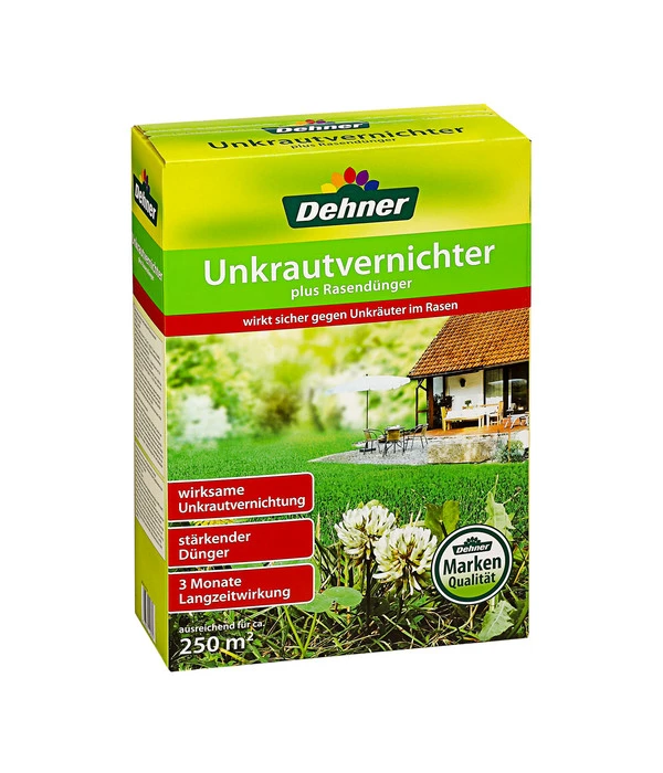 Dehner Unkrautvernichter + Rasendünger 3 Dehner Unkrautvernichter + Rasendünger
