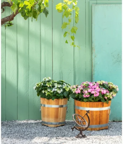 Küferei Kardos Robinienkübel, Rund -Haus Pflanzen Welt 1709096 1709401 1709443 1709732 1709807 1710037 WE MO 001 Robinienkuebelrund