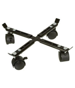 Videx Metall-Pflanzroller, Schwarz, 35 X 35 Cm