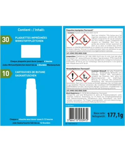 Thermacell Mückenabwehr Nachfüllpackung, 120 Std. Schutz 7 Thermacell Mückenabwehr Nachfüllpackung, 120 Std. Schutz -Haus Pflanzen Welt 2010601 WE DE 002 ThermacellMueckenabwehrNachfuell