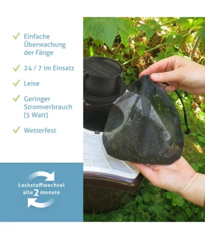 Biogents BG-Mosquitaire Mückenfalle, 1 Stk. -Haus Pflanzen Welt 2010767 WE DE 003 BGMosquitaireMueckenfalle
