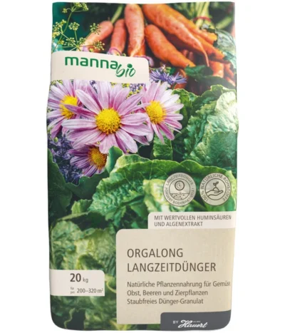Manna Bio Orgalong Langzeitdünger, 20 Kg