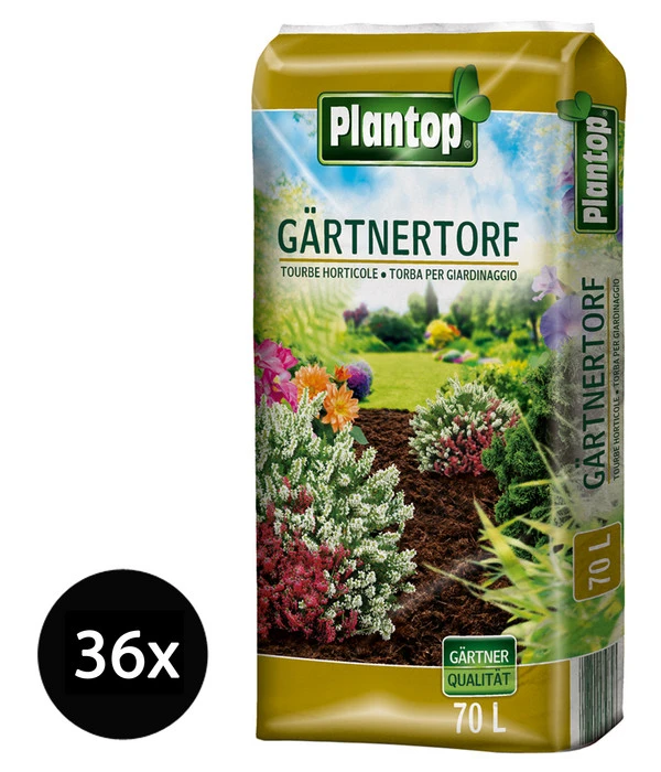 Ziegler Plantop Gärtnertorf, 36 X 70 Liter 3 Ziegler Plantop Gärtnertorf, 36 X 70 Liter