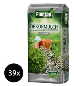 Ziegler Plantop Dekormulch Steingrau, 39 X 50 Liter