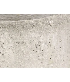Dehner Beton-Übertopf Jimmy, Rund, Hellgrau -Haus Pflanzen Welt 2442770 WE DE 001 TopfJimmyGrau
