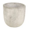 Dehner Beton-Übertopf Jimmy, Rund, Hellgrau -Haus Pflanzen Welt 2442770 WE FS 001 TopfJimmyGrau