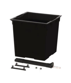 Dehner Kunststoff-Pflanztopf New York, Quadratisch, Ca. B30/H57/T30 Cm 9 Dehner Kunststoff-Pflanztopf New York, Quadratisch, Ca. B30/H57/T30 Cm -Haus Pflanzen Welt 2460004 WE DE 001 DehnerKunststoffTopfkonisch36x36x66cmgrauBlumentopf