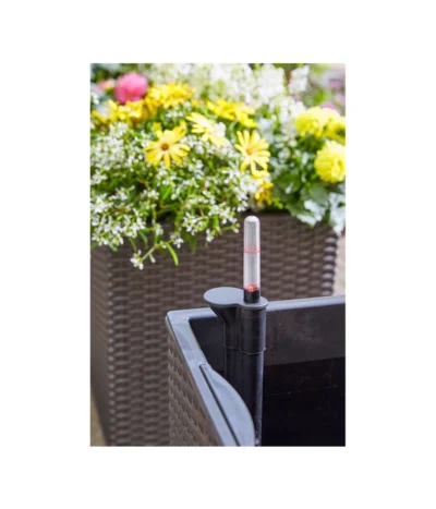 Dehner Kunststoff-Pflanztopf Dallas, Quadratisch, Ca. B35/H34/T35 Cm -Haus Pflanzen Welt 2460046 2460053 2460038 WE DE 001 DehnerKunststoffTopfquadratisch36cmgranitbraunTopfBlumentopfPflanztopfPflanzgefaess