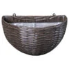 Dehner Polyrattan-Wandhänger, Braun 2 Dehner Polyrattan-Wandhänger, Braun -Haus Pflanzen Welt 2467694 WE FS 001 Polyrattanwandhaenger