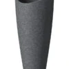 Scheurich Kunststoff-Vase Wave Globe High Slim, Ca. Ø39,5/H80 Cm, Schwarz-granit -Haus Pflanzen Welt 2508687 WE FS 001 ScheurichKunststoffVaseWaveGlobeHighSlim