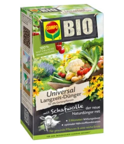 COMPO BIO Universal Langzeit-Dünger Mit Schafwolle, 2 Kg