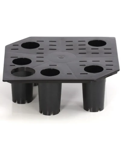 Dehner Kunststoff-Topf Elise, Konisch, Matt, Inkl. Bewässerungsystem -Haus Pflanzen Welt 2539591 PR DE 005 KunststoffTopfEliseTrennbodenDehnerExpressHerzig 1