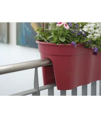 KHW Kunststoff-Geländertöpfe-Set, 57,5 X 28 X 27 Cm, 2-teilig 9 KHW Kunststoff-Geländertöpfe-Set, 57,5 X 28 X 27 Cm, 2-teilig -Haus Pflanzen Welt 2550218 WE DE 001 KHWKunststoffGelaendertopf2teiligpink