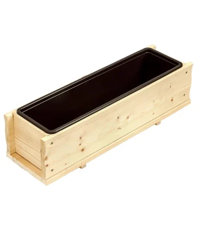 Dehner Holz-Blumenkasten, Rechteckig 9 Dehner Holz-Blumenkasten, Rechteckig -Haus Pflanzen Welt 272625 272633 272641 WE DE 001 HolzBlumenkastenrechteckigPflanzkastenKraeuterkastenBlumentopf