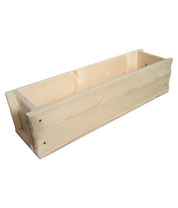 Dehner Holz-Blumenkasten, Rechteckig 3 Dehner Holz-Blumenkasten, Rechteckig