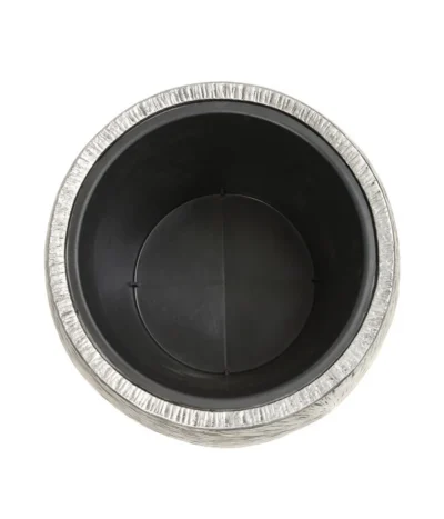 Dehner Polystone-Topf Moskau, Rund, Anthrazit, Ca. Ø45/H73 Cm 7 Dehner Polystone-Topf Moskau, Rund, Anthrazit, Ca. Ø45/H73 Cm -Haus Pflanzen Welt 2775625 WE DE 002 PolystoneTopfanthrazit