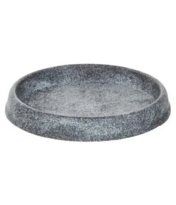 Vasar Kunststoff-Untersetzer, Rund, Bimsstein