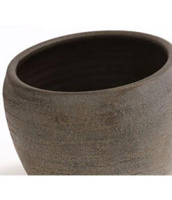 Dehner Keramik-Übertopf Kenia, Konisch, Braun -Haus Pflanzen Welt 2903144 WE DE 001 TopfKeniaBraunDehnerExpressHerzig