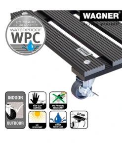 Wagner Pflanzroller, 29 X 29 Cm -Haus Pflanzen Welt 2913853 WE DE 002 WPC Pflanzroller29X29