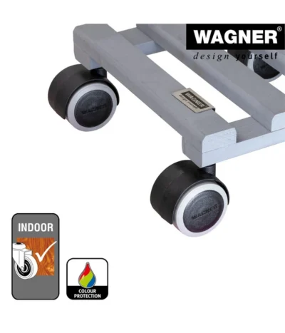 Wagner Pflanzenroller Creo, Ø 19 Cm -Haus Pflanzen Welt 2913945 WE DE 002 PflRollerCreo19X19CM