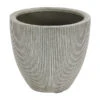 Dehner Polystone-Topf Brisbane In Riffeloptik, Rund -Haus Pflanzen Welt 3158847 3158870 3158888 WE FS 001 PolystoneTopfinRiffeloptikrundsand