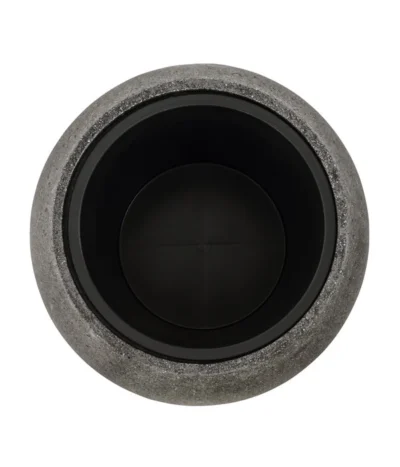 Dehner Polystone-Topf Kapstadt, Rund, Grau -Haus Pflanzen Welt 3207990 3208022 WE DE 001 DehnerPolystoneTopfbauchiggrau