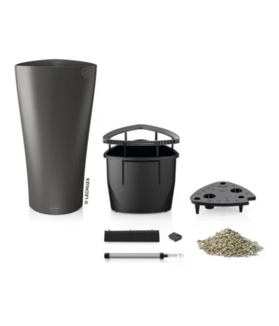 LECHUZA® DELTA, All-in-One-Set -Haus Pflanzen Welt 3468774 BildFS 002 Delta30AnthrazitLechuza