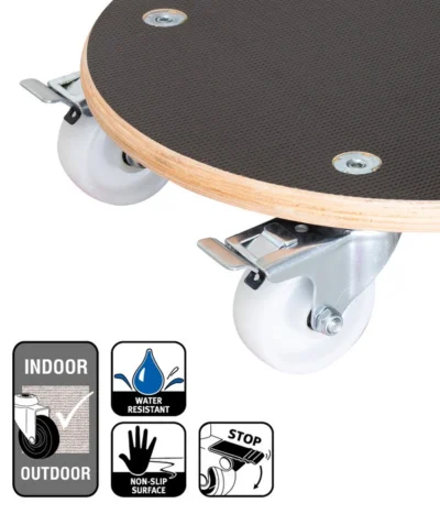 Wagner Pflanzroller MaxiGrip, Ø 38 Cm -Haus Pflanzen Welt 3519485 WE IG 004 MULTIROLLERMAXIGRIP