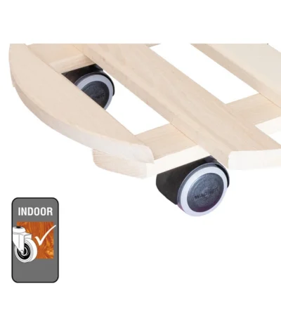 Wagner Multi-Pflanzenroller Rund, Ø 35 Cm -Haus Pflanzen Welt 3519519 WE IG 004 MULTIROLLER