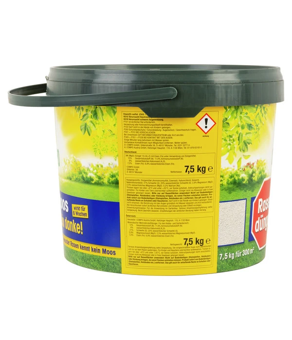 COMPO Rasendünger Moos - Nein Danke! 7,5 Kg 5 COMPO Rasendünger Moos - Nein Danke! 7,5 Kg – Bild 3
