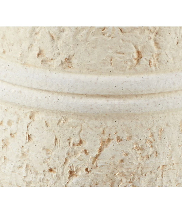 Dehner Keramik-Übertopf Rustika, Bauchig, Creme 5 Dehner Keramik-Übertopf Rustika, Bauchig, Creme – Bild 3
