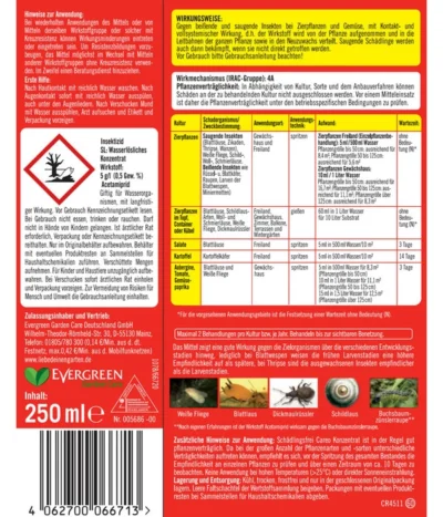 Substral® Celaflor® Schädlingsfrei Careo® Für Gemüse, 250 Ml 6 Substral® Celaflor® Schädlingsfrei Careo® Für Gemüse, 250 Ml -Haus Pflanzen Welt 3653490 WE DE 001 SubstralCelaflorSchaedlingsfreiCareoGemuese250mlInsektizidInsektenmittelSchaedlingsmittel