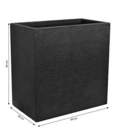 Dehner Kunststoff-Raumtrenner Palermo, Rechteckig, Anthrazit, Ca. B60/H60/T26 Cm 11 Dehner Kunststoff-Raumtrenner Palermo, Rechteckig, Anthrazit, Ca. B60/H60/T26 Cm -Haus Pflanzen Welt 3693611 WE BG 001 KunststoffPflanzkastenKubus60x26x60cmanthrazit