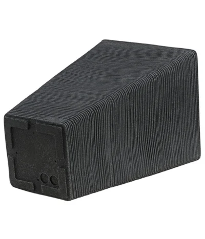 Dehner Kunststoff-Pflanzvase Capri, Anthrazit, Ca. B35/H55/T35 Cm -Haus Pflanzen Welt 3697349 WE DE 001 KunststoffTopfCapriH55cmanthrazit