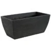 Kunststoff-Pflanzkasten Rille, Ca. B80/H34/T40 Cm, Anthrazit -Haus Pflanzen Welt 3697406 WE FS 001 KunststoffTrogRilleL80cmanthrazit