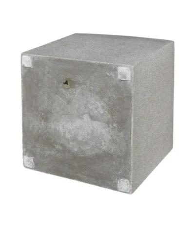 Dehner Polystone-Topf Sydney, Quadratisch, Grau -Haus Pflanzen Welt 3921004 BildD 001 PolystoneUebertopfPolystoneTopfEinz40X40