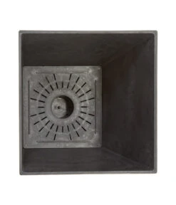 Artstone Kunststoff-Topf Ella -Haus Pflanzen Welt 3930088 BildD 001 ArtstoneKunststoffBlumentopfEllaTopfEllaSchwarz30X30cm