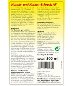 Neudorff Hunde- Und Katzen-Schreck AF, 500 Ml -Haus Pflanzen Welt 3944790 WE DE 002 NeudorffHundeundKatzenschreckAF500ml