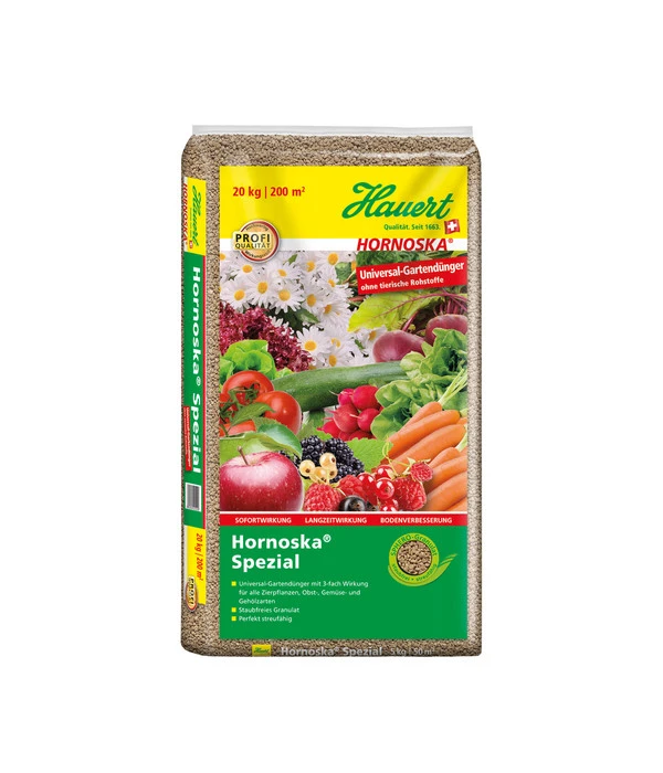 Hauert 20 Kg Hornoska Spezial Universal-Gartendünger 3 Hauert 20 Kg Hornoska Spezial Universal-Gartendünger