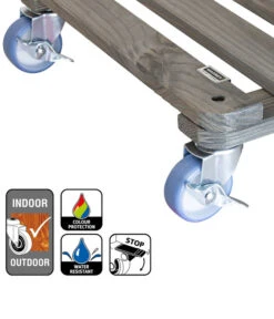 Wagner Pflanzroller, 40 X 40 Xm -Haus Pflanzen Welt 4006433 WE IG 004 MULTIROLLERANTHRAZIT