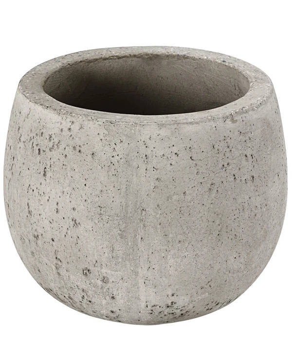 Dehner Leichtbeton-Topf Balloon Stone, Grau 3 Dehner Leichtbeton-Topf Balloon Stone, Grau