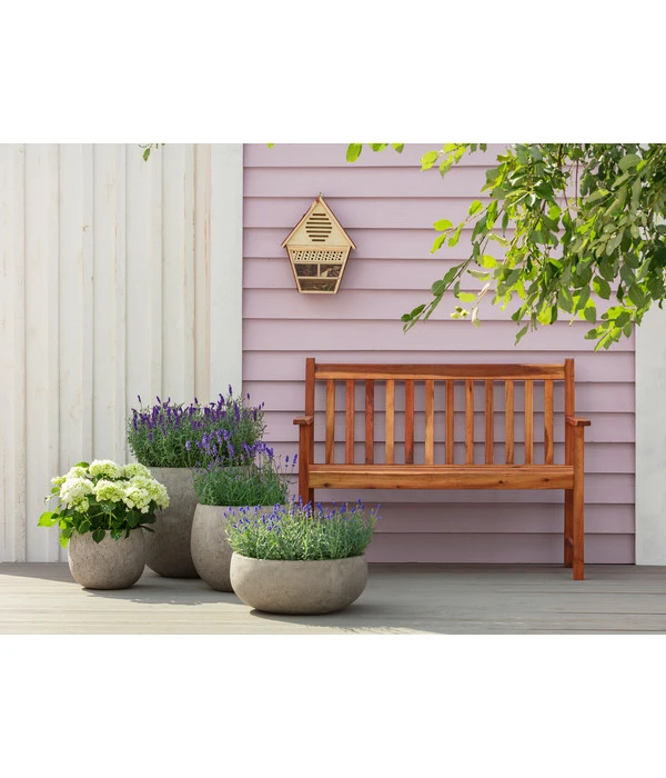 Dehner Leichtbeton-Topf Balloon Stone, Grau 7 Dehner Leichtbeton-Topf Balloon Stone, Grau – Bild 5