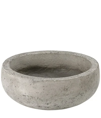 Dehner Leichtbeton-Schale Balloon Stone, Grau