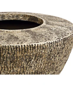 Dehner Keramik-Übertopf Stef, Bauchig, Braun, Ca. Ø25 Cm -Haus Pflanzen Welt 4084372 PR DE 001 TT1StefTopfbraun25DehnerExpressHerzig