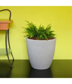 Farmet Kunststoff-Topf Orione Alto 7 Farmet Kunststoff-Topf Orione Alto -Haus Pflanzen Welt 4108791 WE DE 002 ORIONEALTOHoherRunderPflanzkuebelDurchmesser40cm40cmhochSTEINBEIGE 1