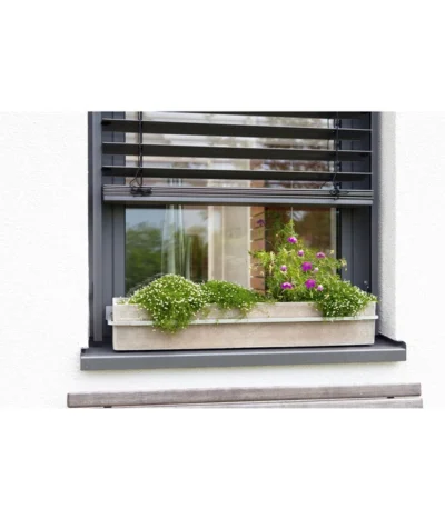 Hecht Aluminium-Blumenkastenhalterung Flora, 74-110 X 15,5-19 Cm -Haus Pflanzen Welt 4126504 WE MO 002 HechtBlumenkastenhalterungFloraBlumenkastenhalter