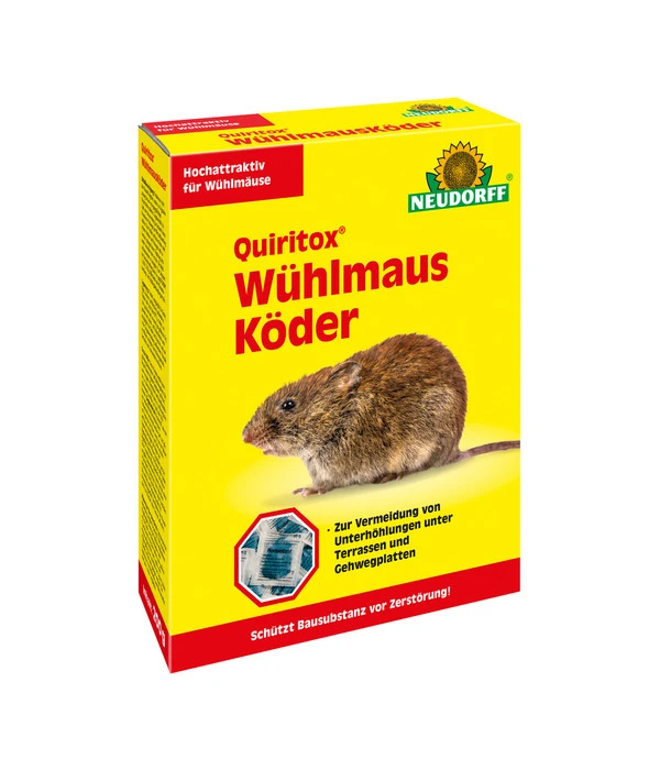 Neudorff Quiritox® Wühlmaus Köder, 200 G 3 Neudorff Quiritox® Wühlmaus Köder, 200 G