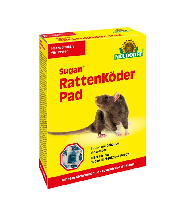 Neudorff Sugan® RattenKöder Pad 3 Neudorff Sugan® RattenKöder Pad