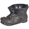Roto Kunststoff-Pflanztopf Schuh, Bronze, Ca. B23,5/H38/T23,5 Cm -Haus Pflanzen Welt 4145074 WE FS 001 RotoTopfSchuh
